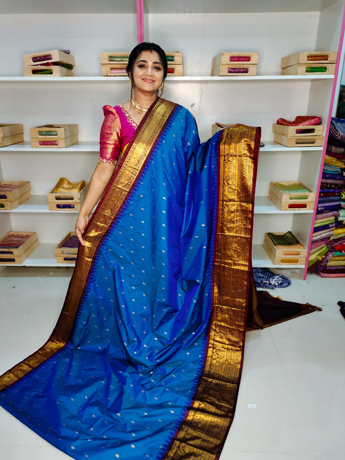 Ashadam sale gadwal silk saree