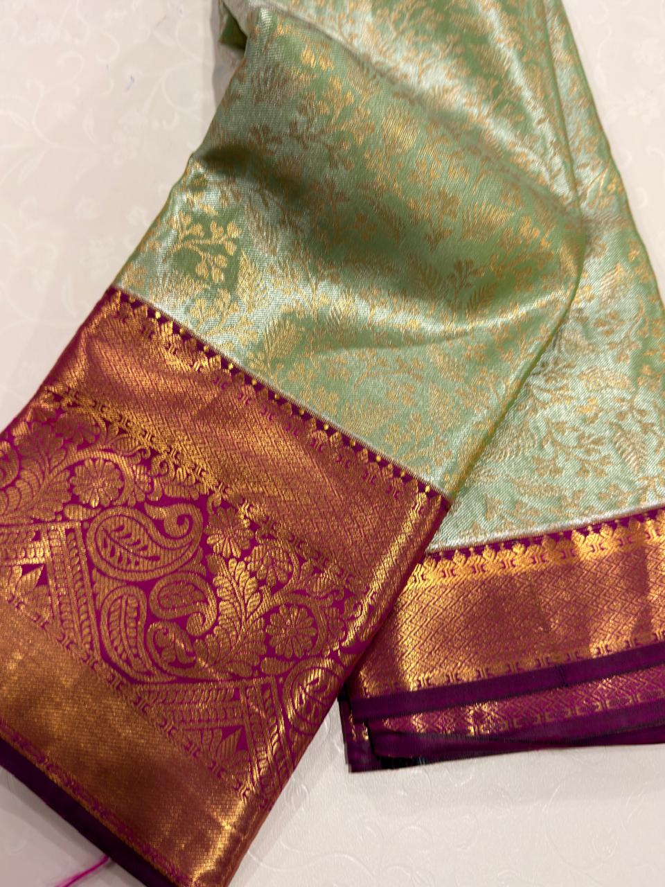90% offer Kanchi pattu collection