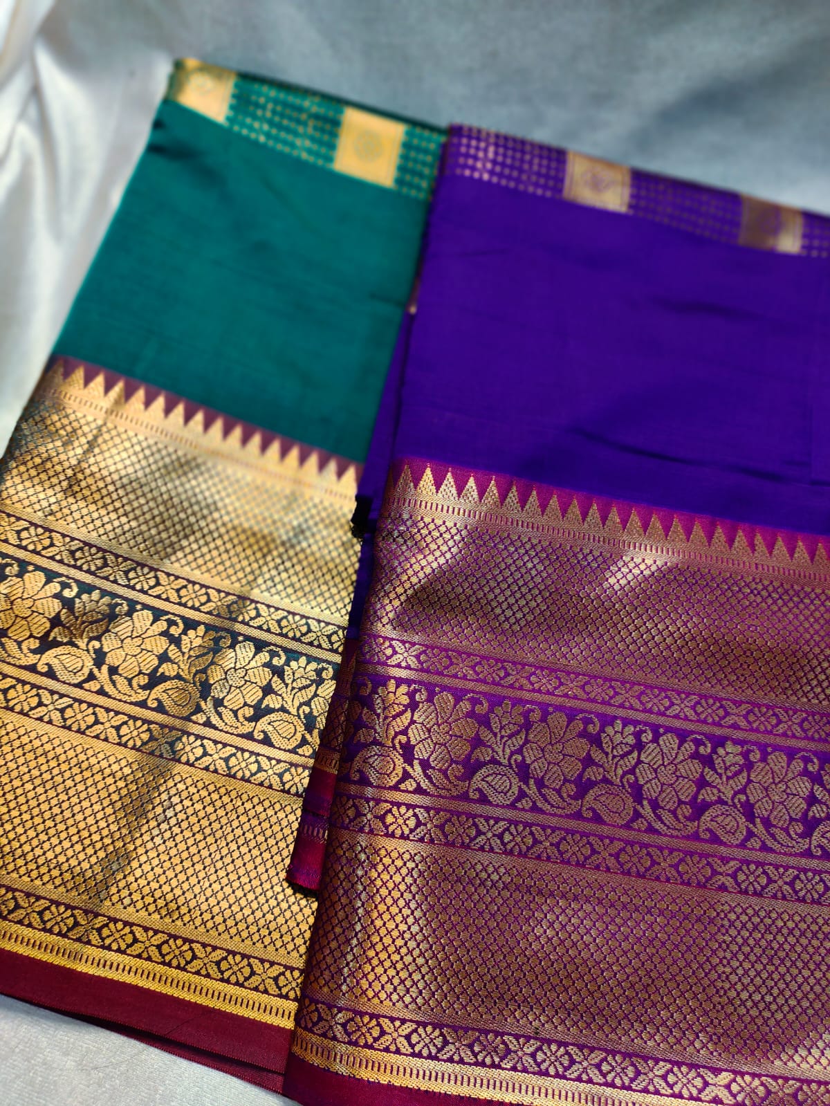 1+1 Uppada silk