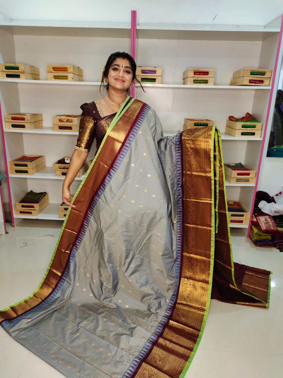 Ashadam sale gadwal silk saree