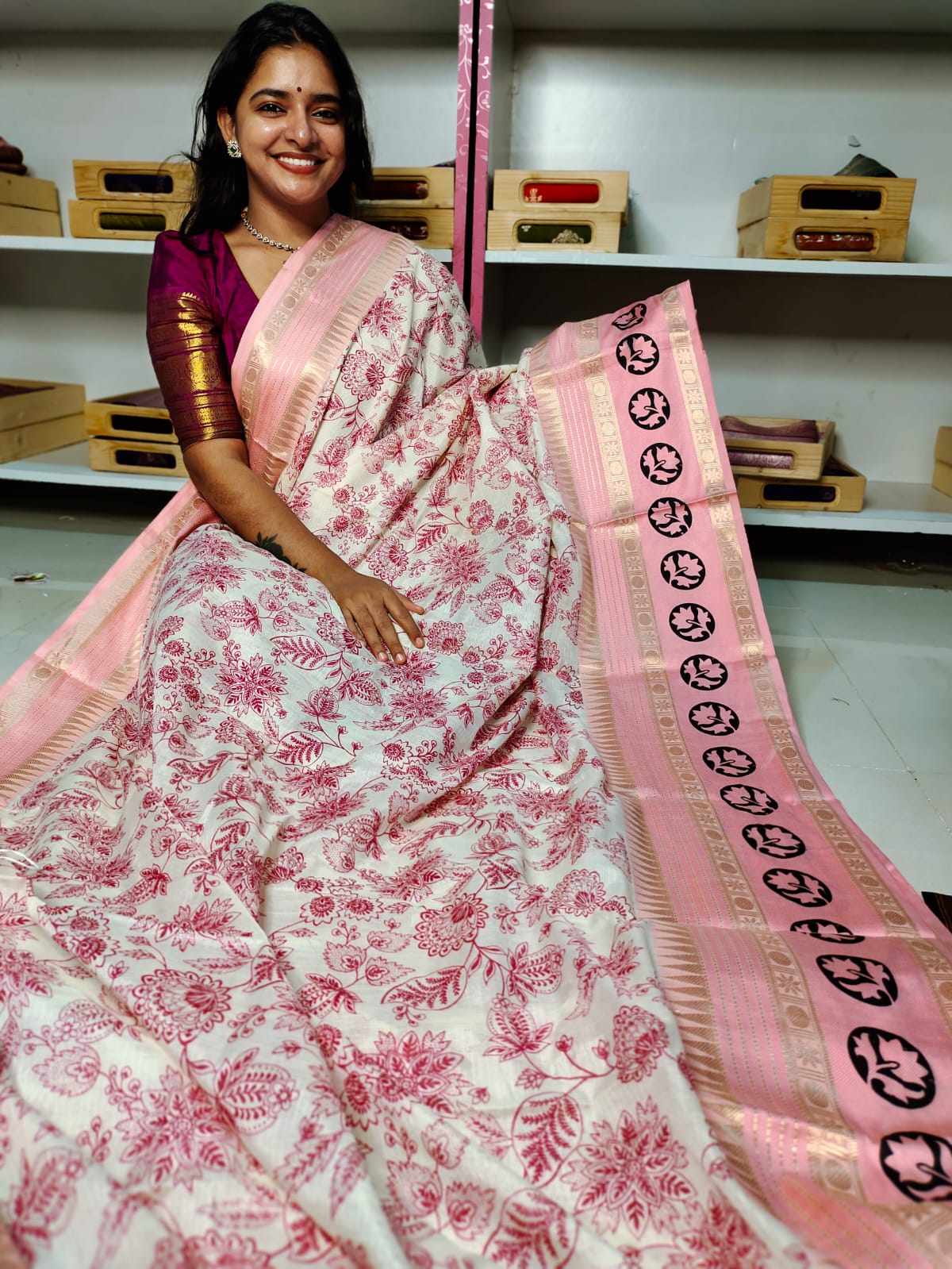 Diwali offer sarees
