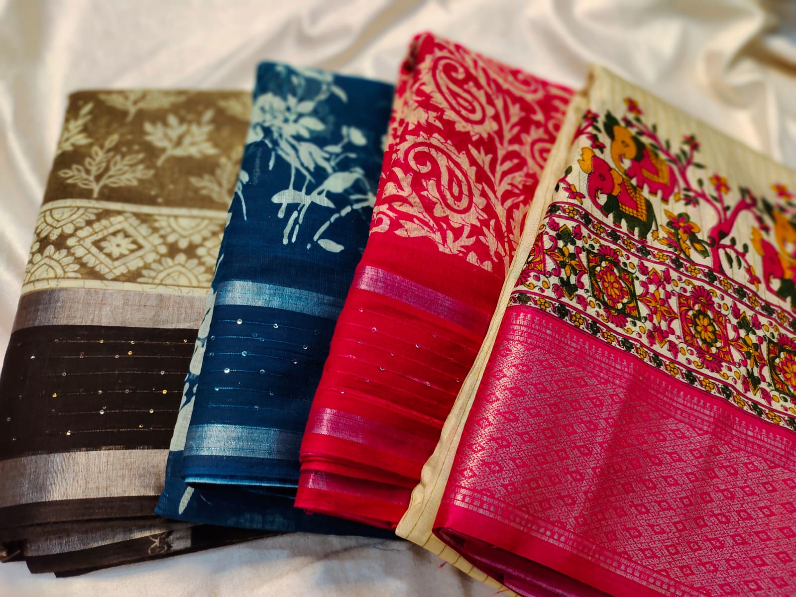 1+1 dola silk saree