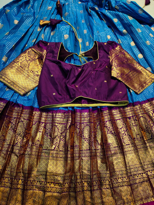 Ashadam gadwal lehangas sale