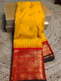 Primeme Meenakari gadwal silk saree