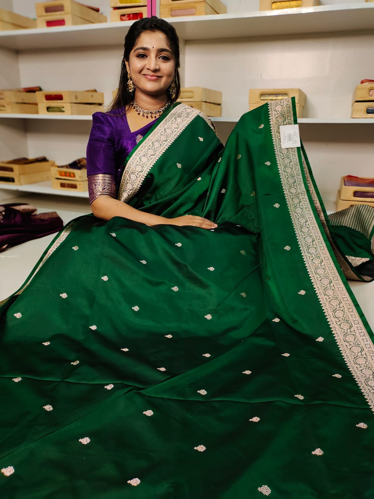 Katan banarasi silk