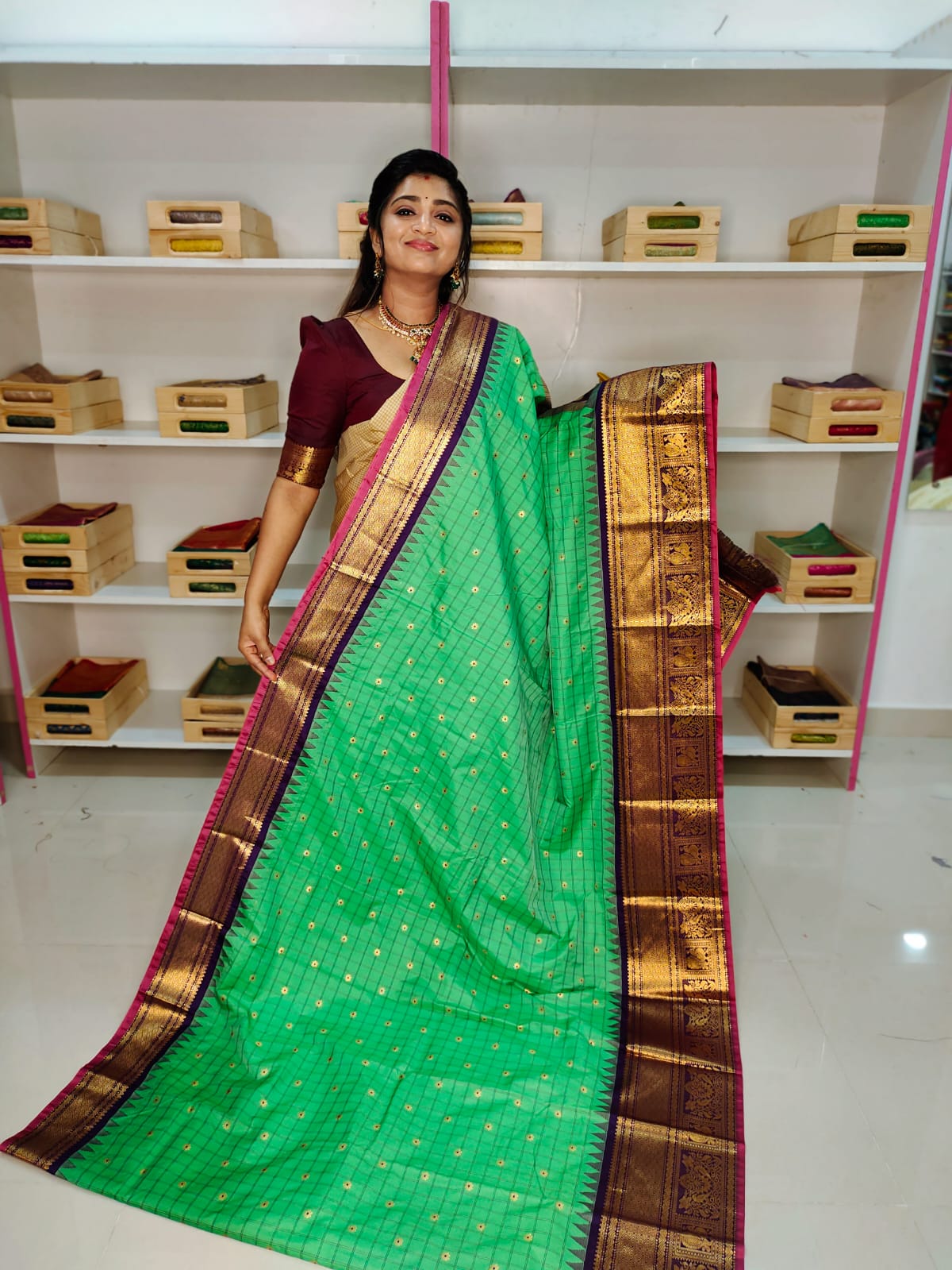 50% offer gadwal silk sarees