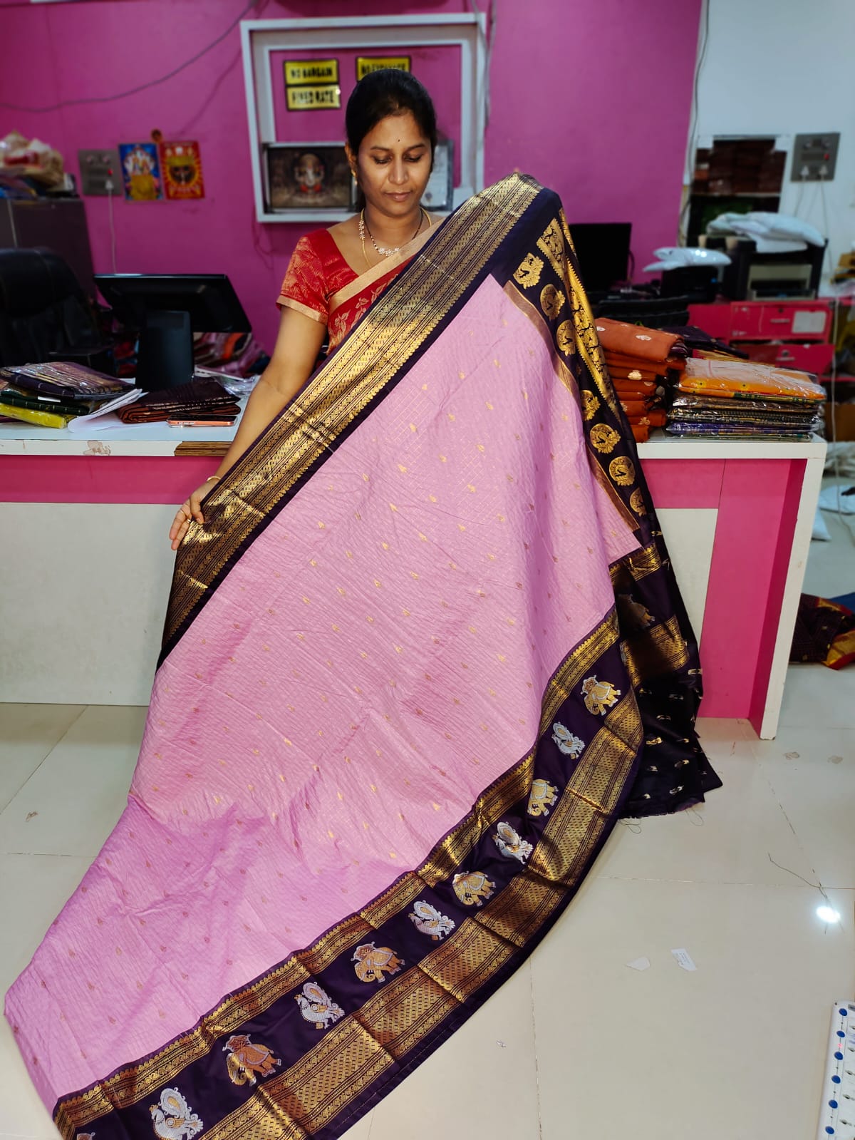 Vintage gadwal sarees
