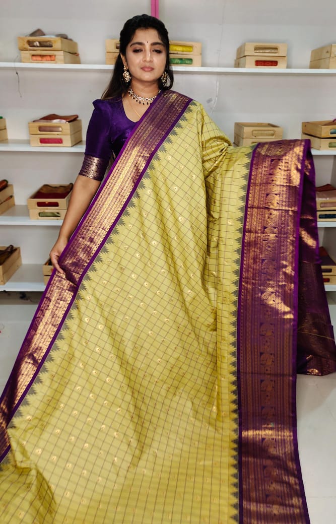 Primeme gadwal silk saree
