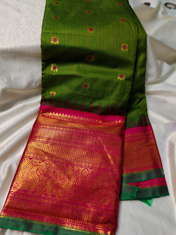 Vintage gadwal silk