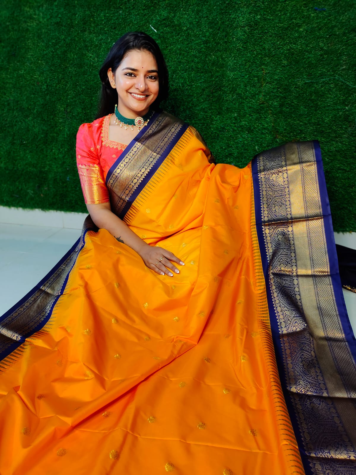 Vitange gadwal silk saree