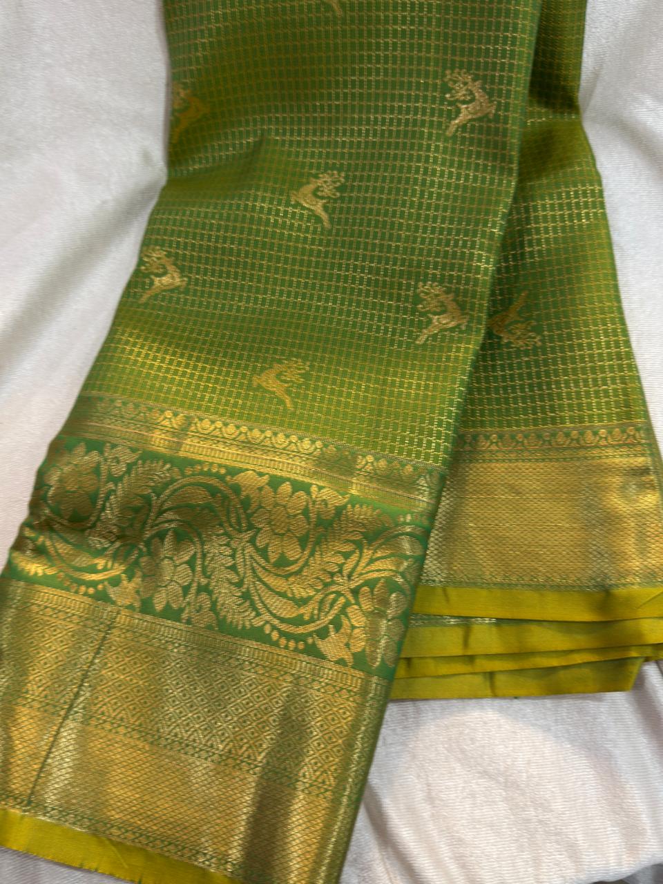 90% offer Kanchi pattu collection
