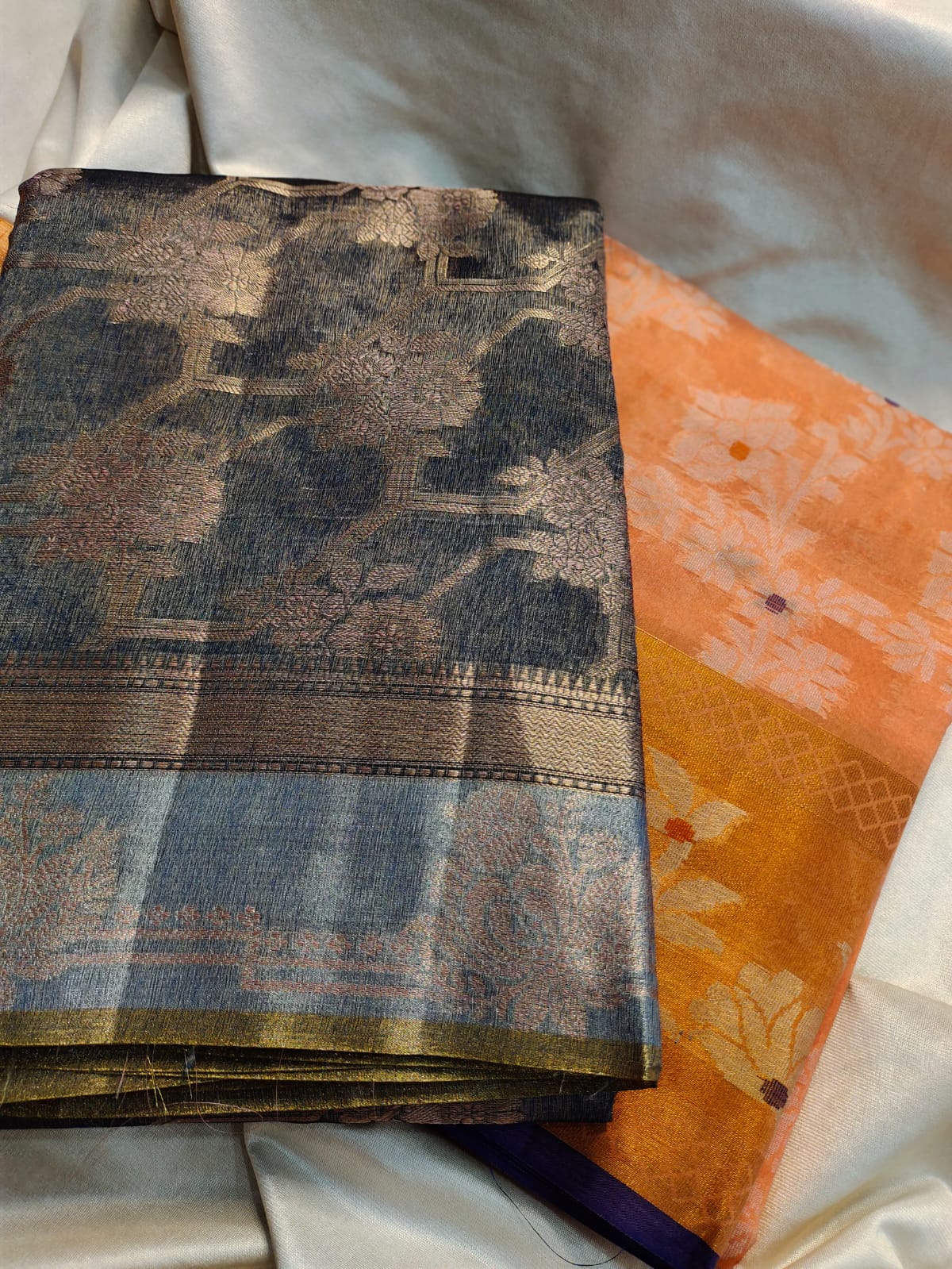1+1 fancy saree