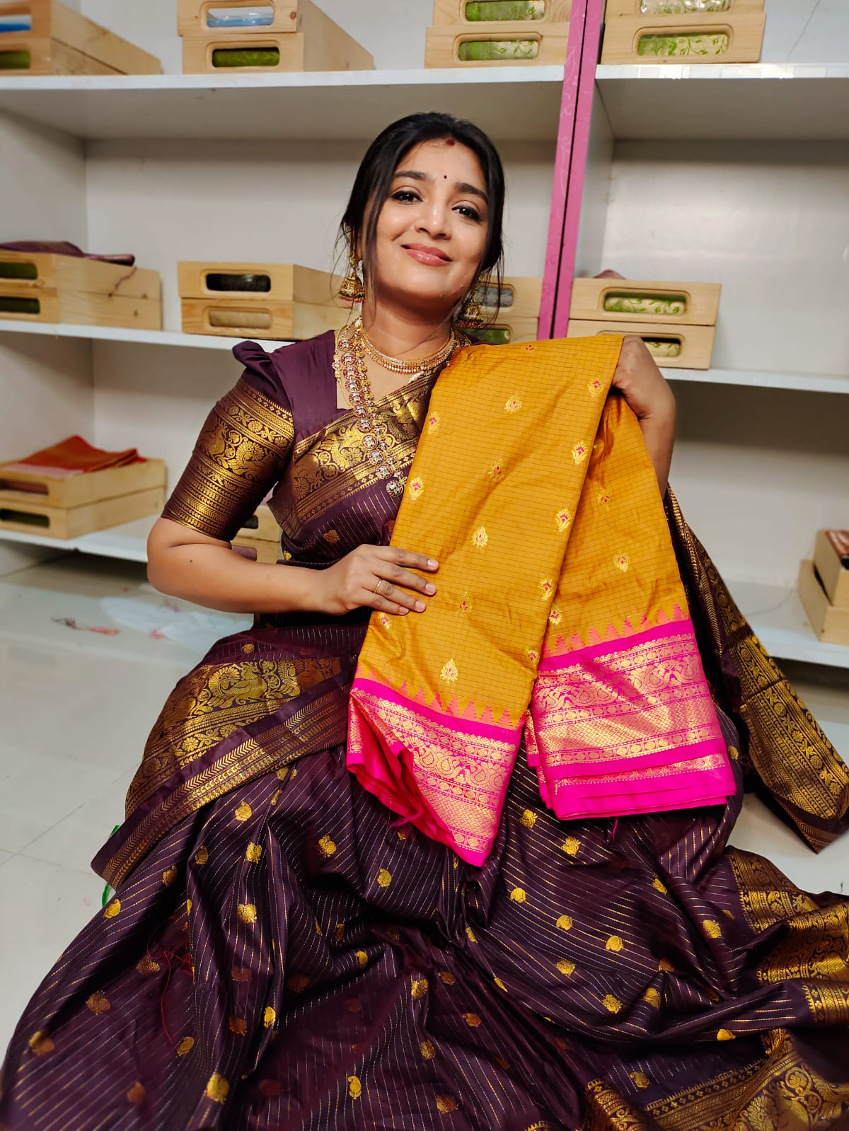 50% offer gadwal silk saree