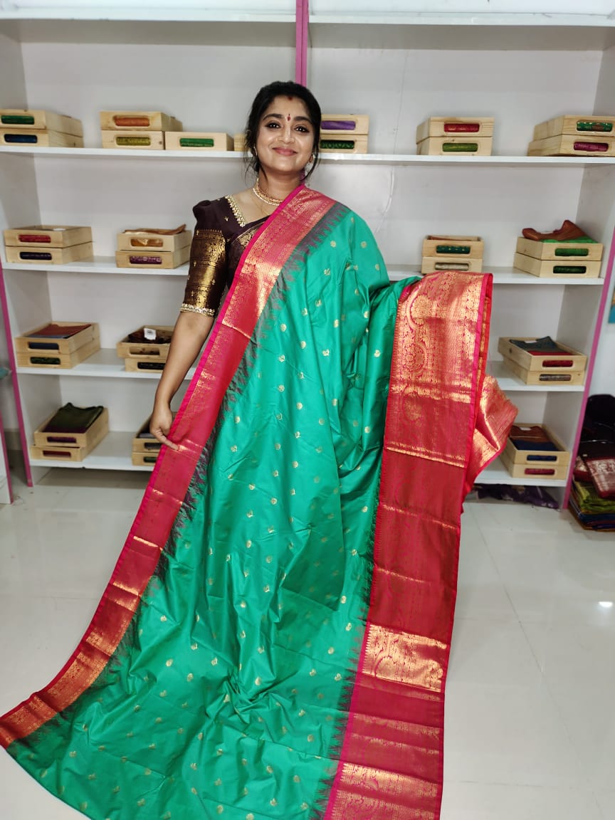Ashadam sale gadwal silk saree