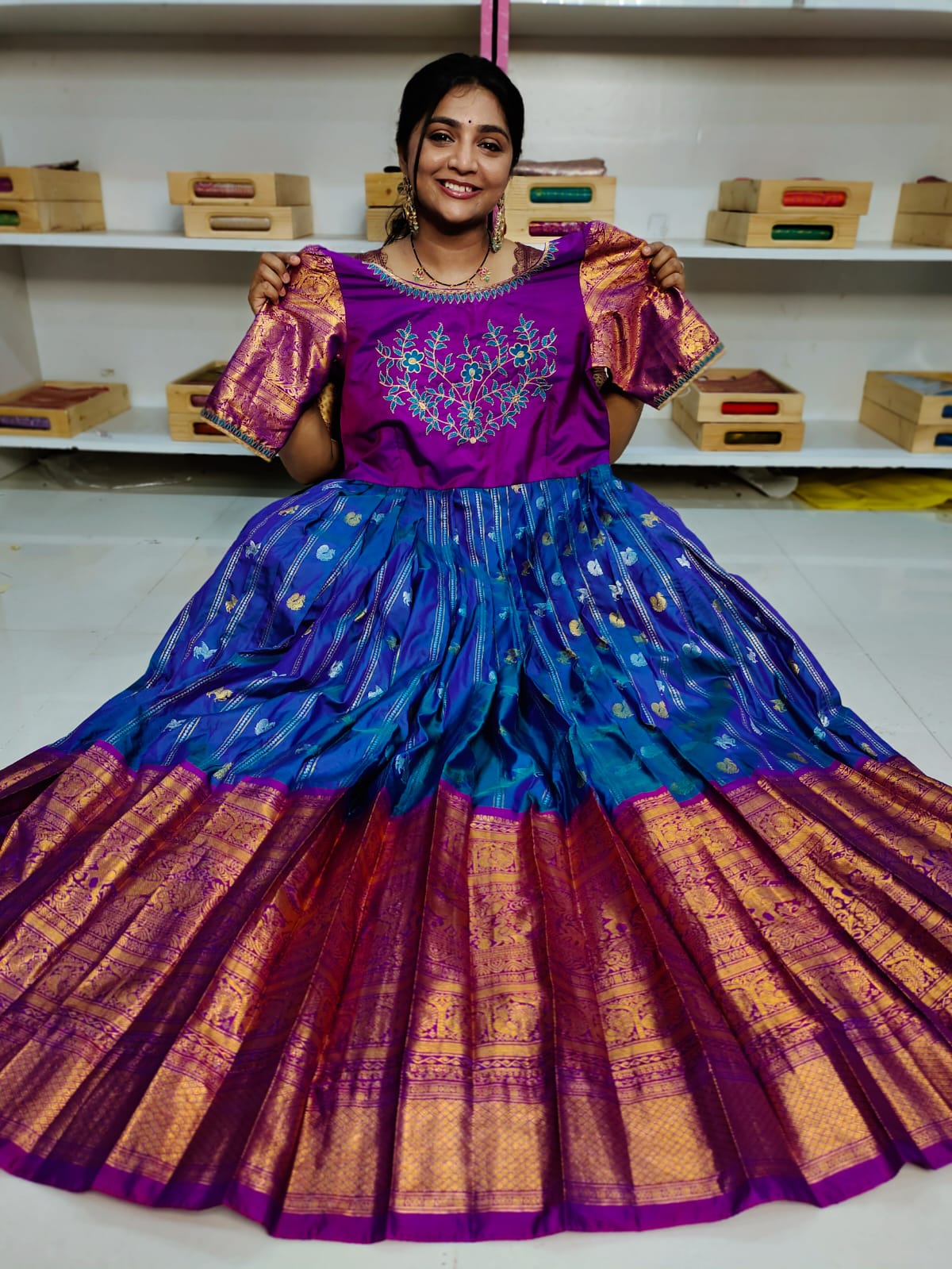 Gadwal frocks