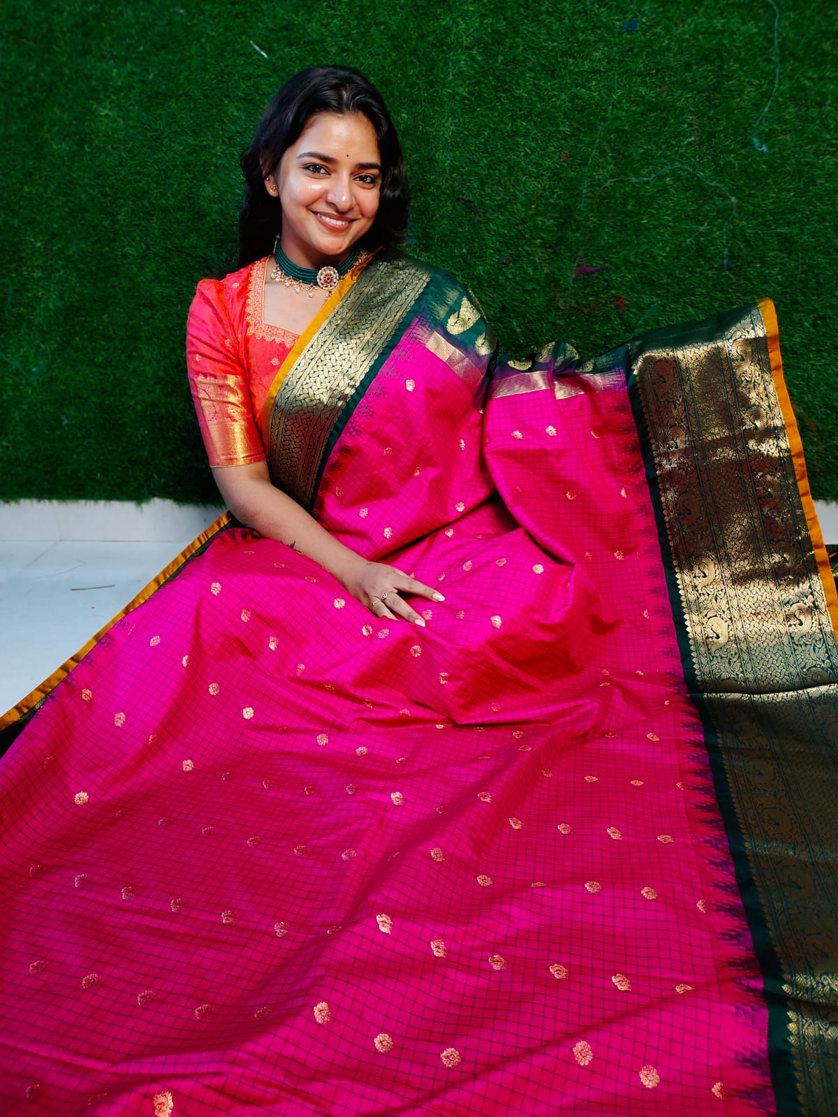 Vitange gadwal silk saree
