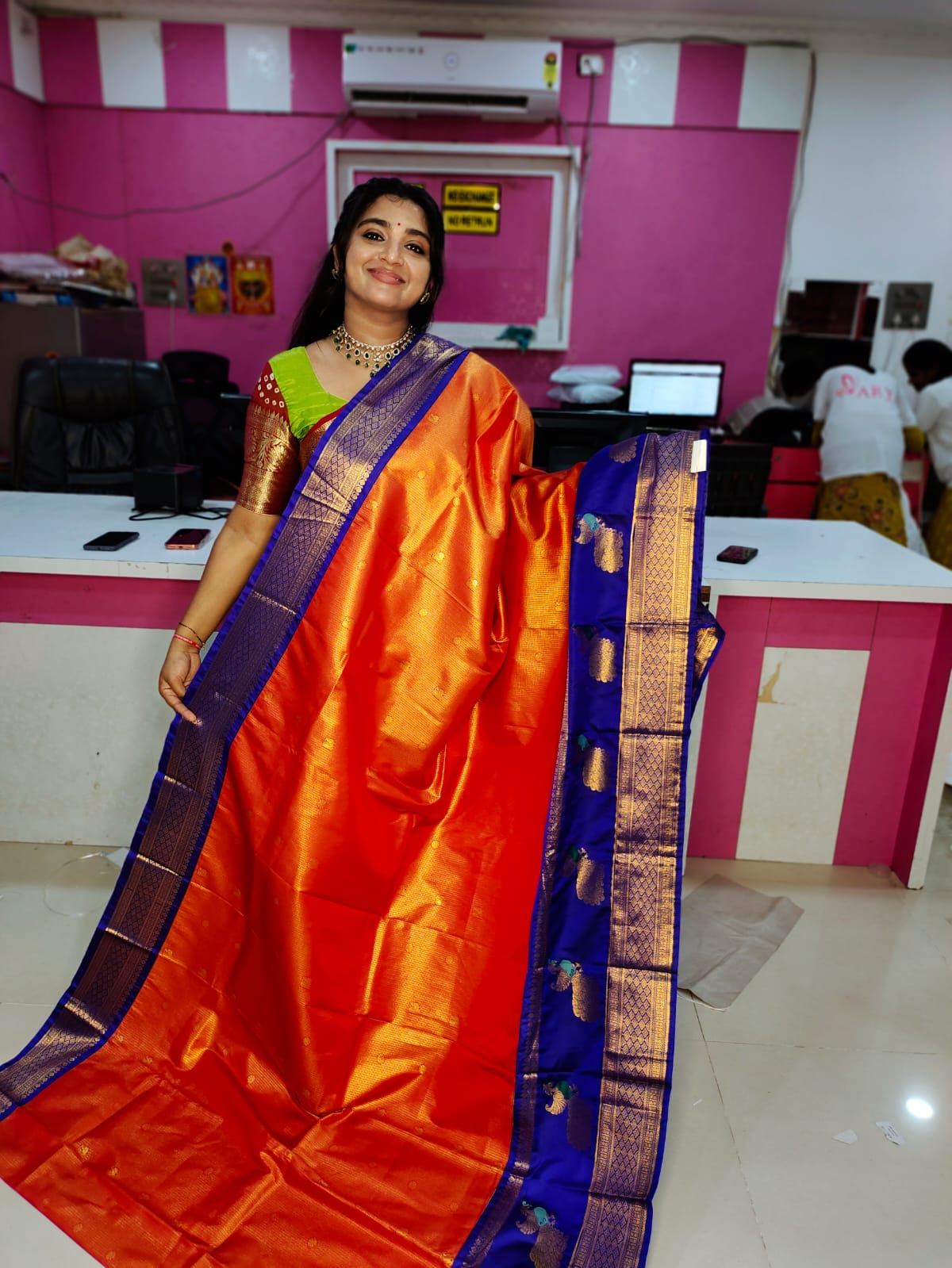Vintage gadwal sarees