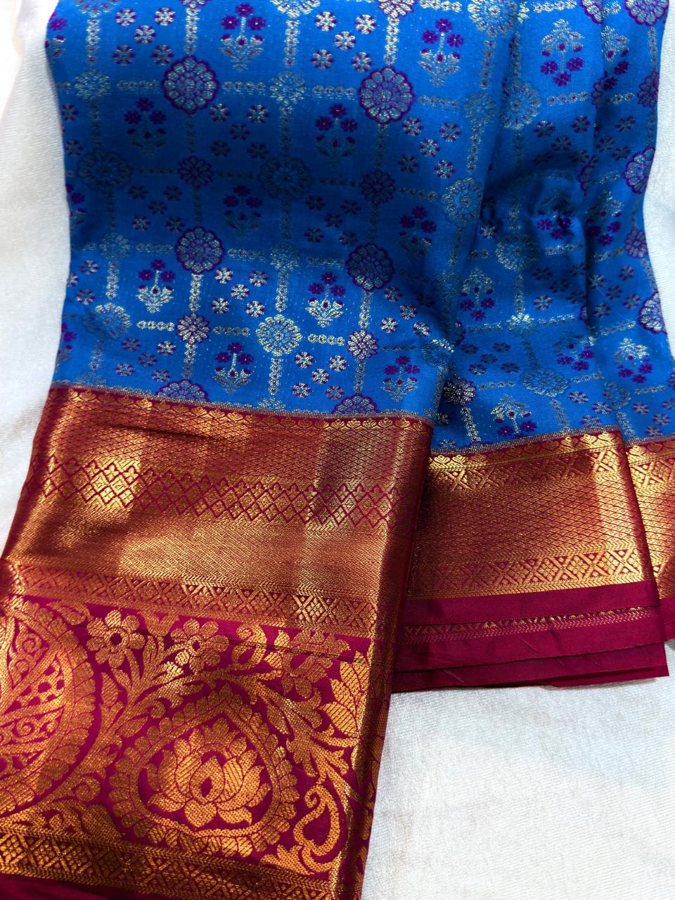 90% offer Kanchi pattu collection