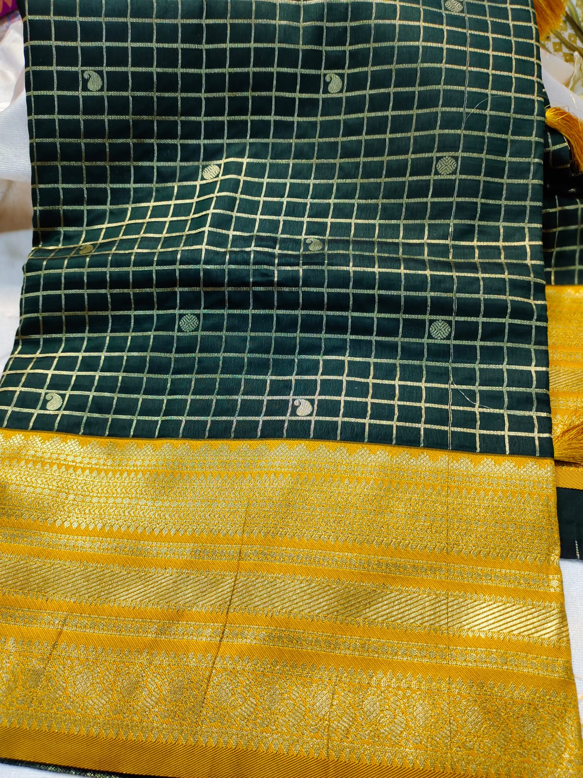 Vintage gadwal silk