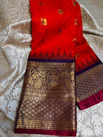 Premium gadwal silk sarees