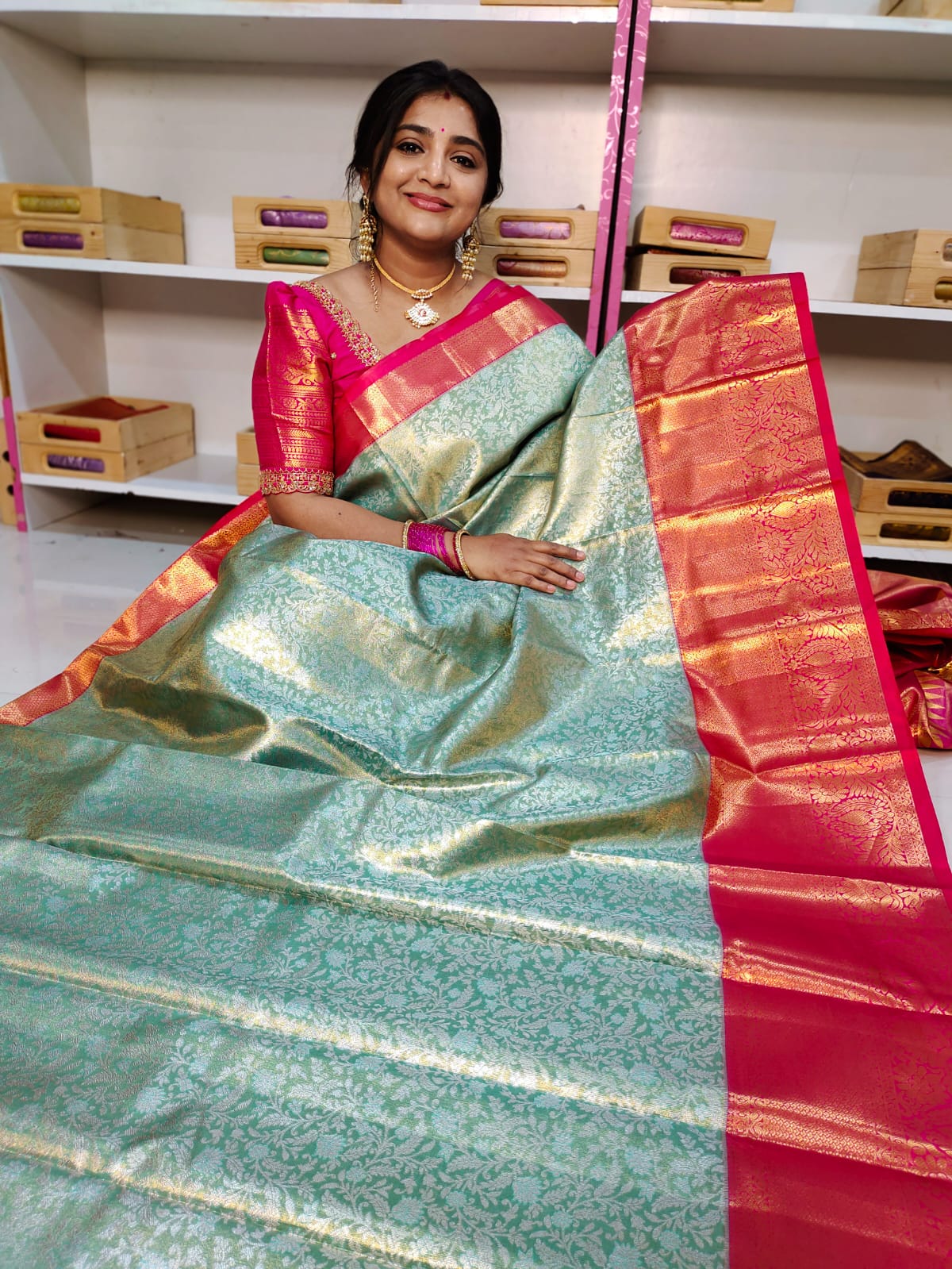 90% offer kanchi pattu collections