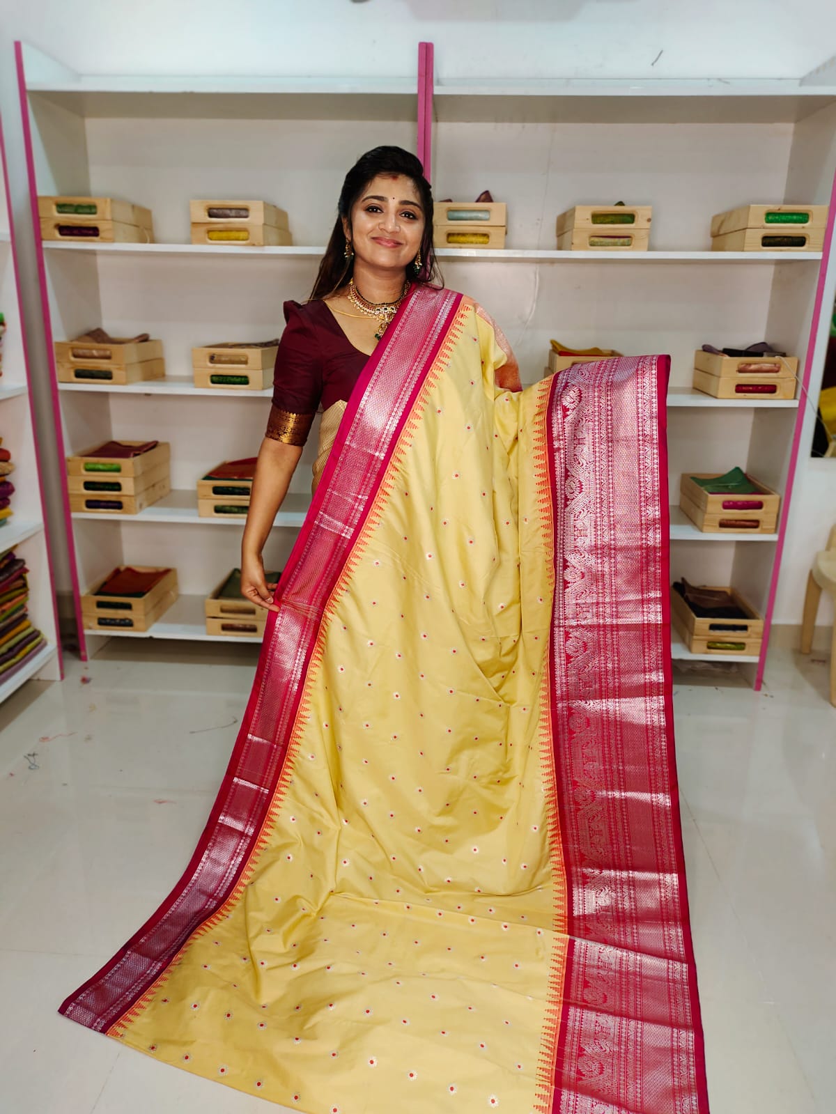 50% offer gadwal silk sarees