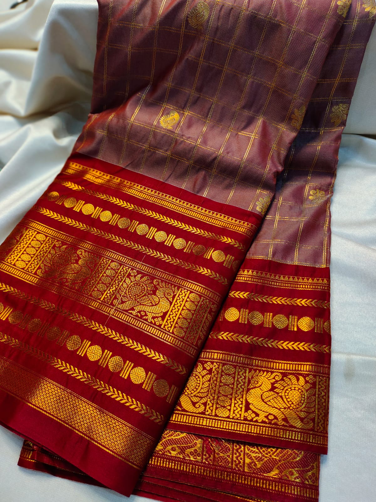 Vintage gadwal sarees