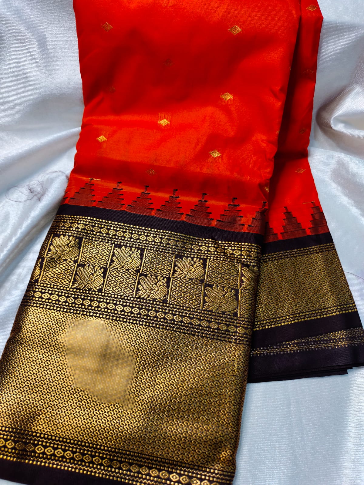 Vintage gadwal silks
