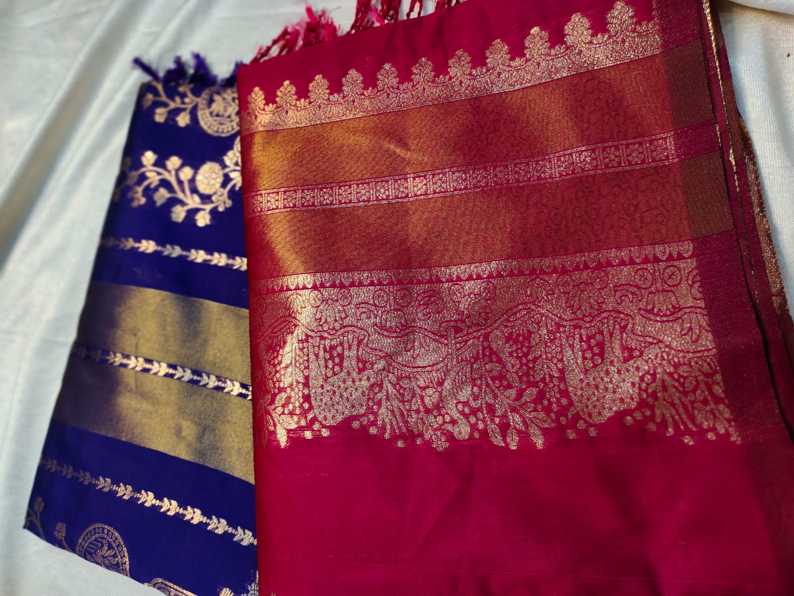 1+1 banarasi saree