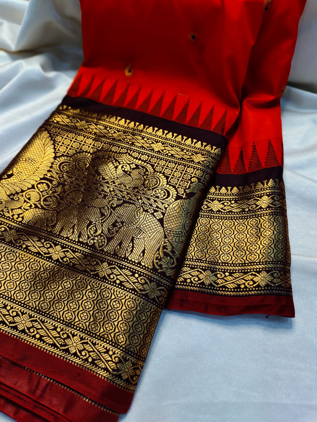 Vintage gadwal sarees