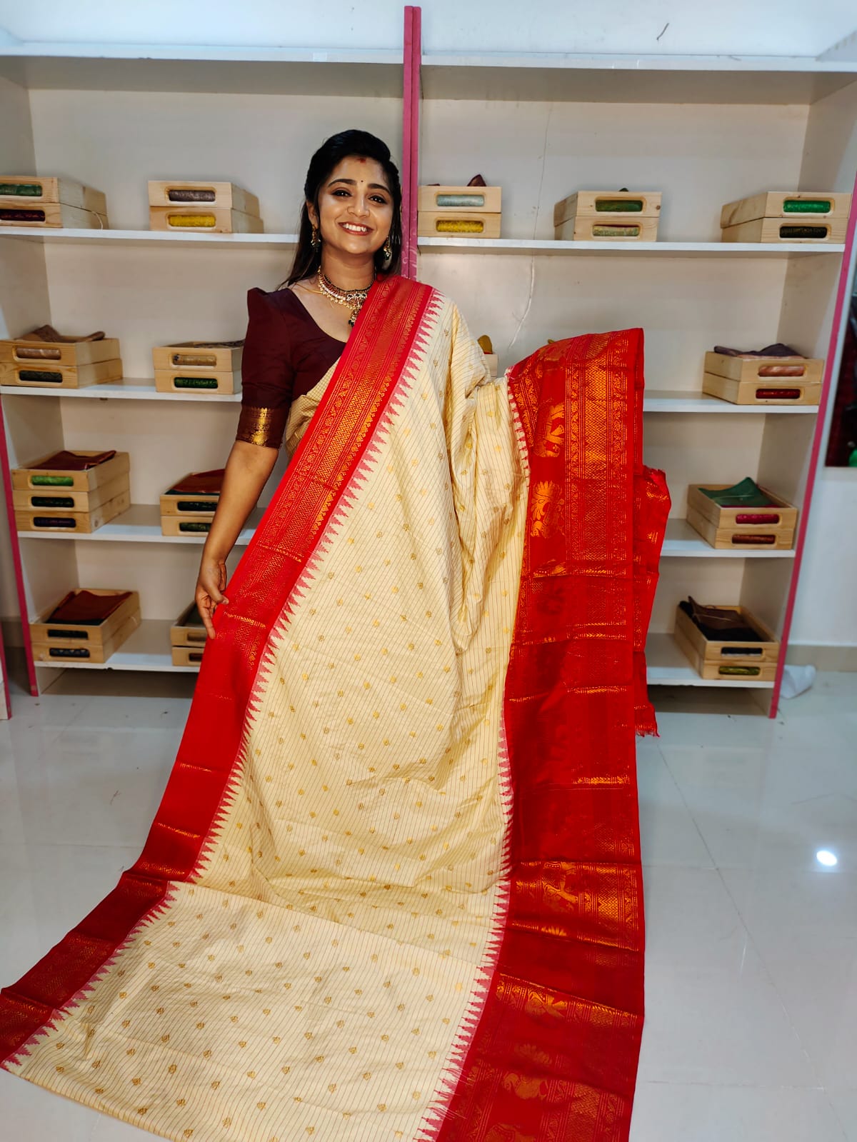 50% offer gadwal silk sarees
