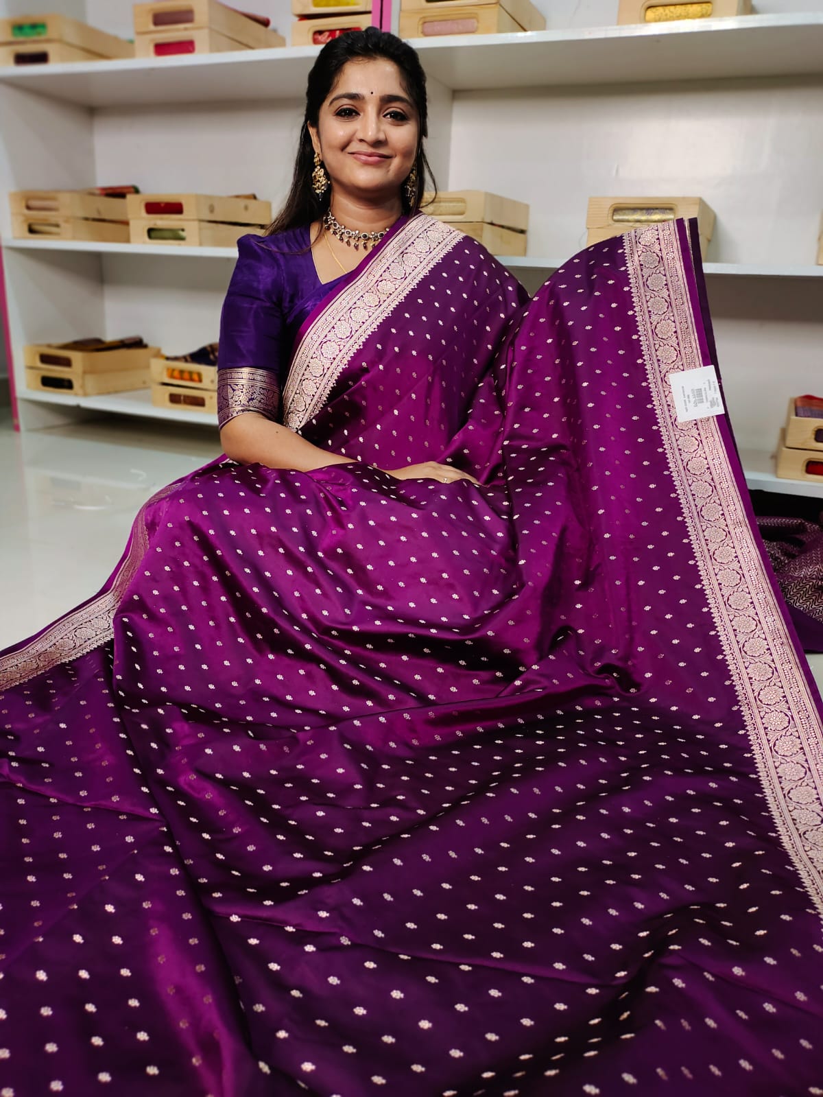Katan banarasi silk