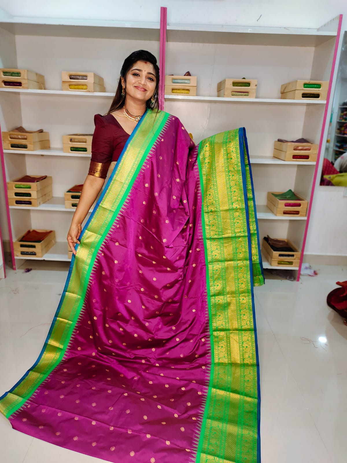 50% offer gadwal silk sarees