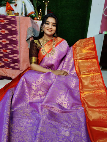 Lavender kanchi