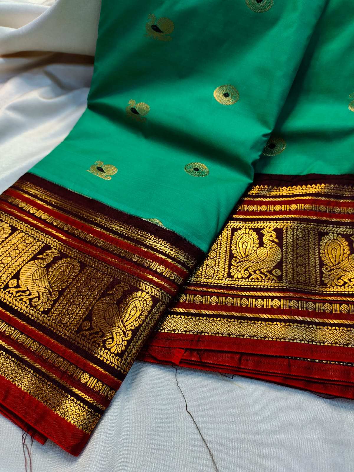 Vintage gadwal sarees