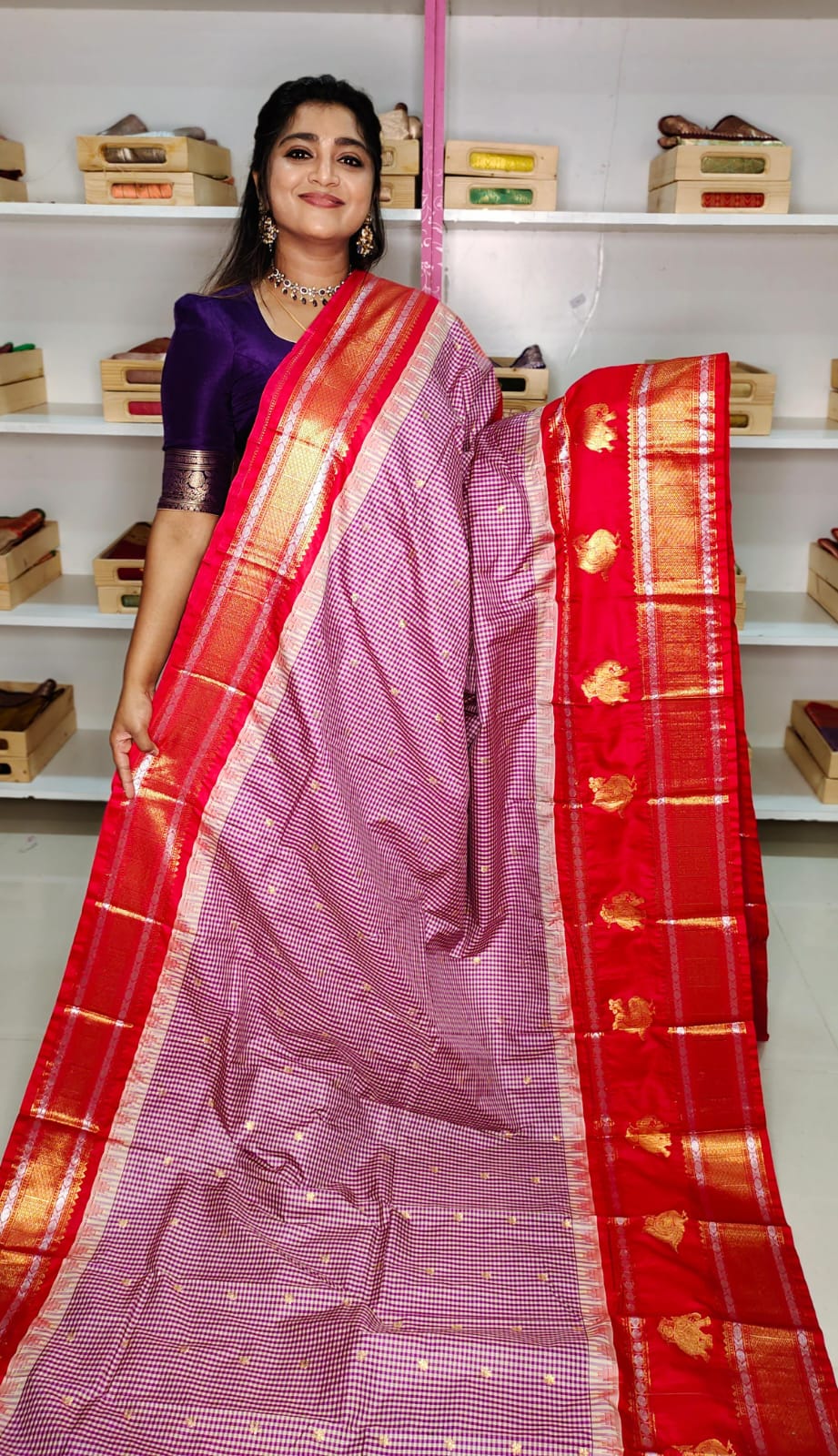 Primeme gadwal silk saree