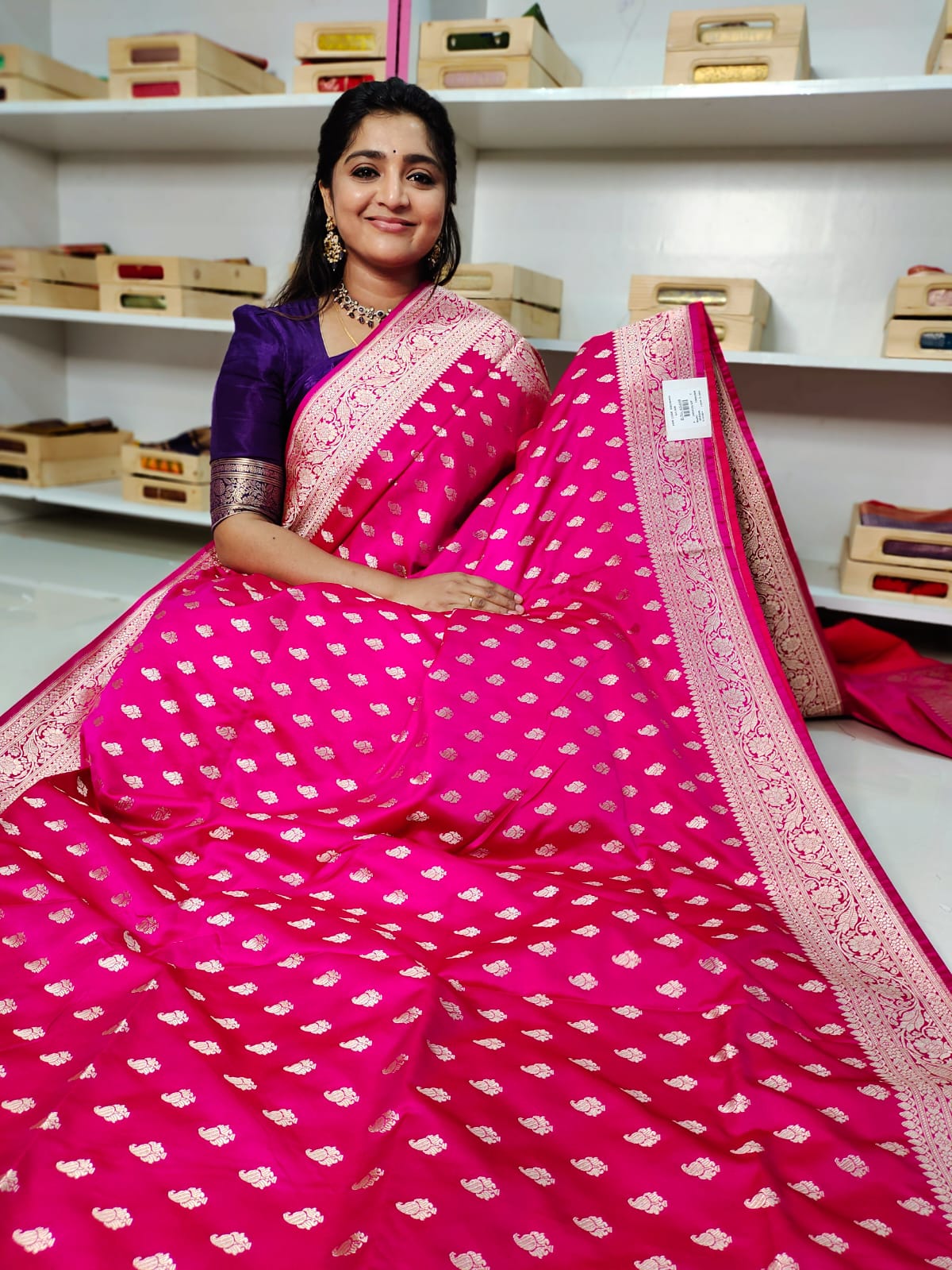 Katan banarasi silk