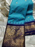 Ashadam gadwal silk saree