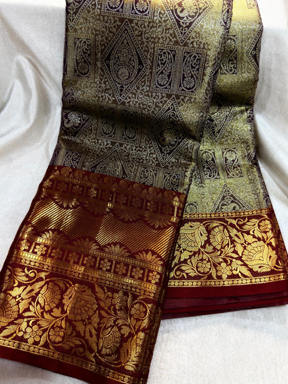 90% offer Kanchi pattu collection