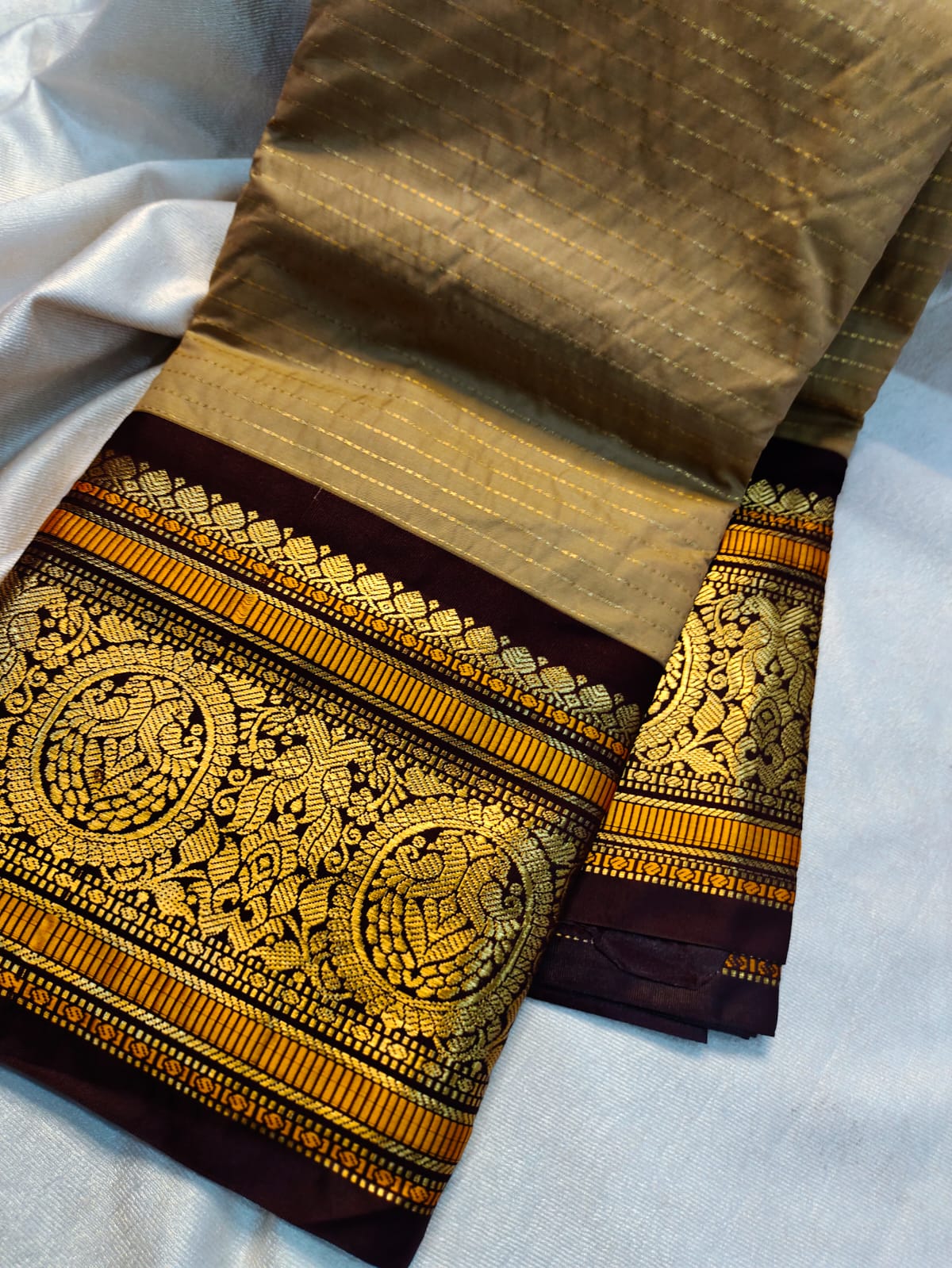 Vintage gadwal silk