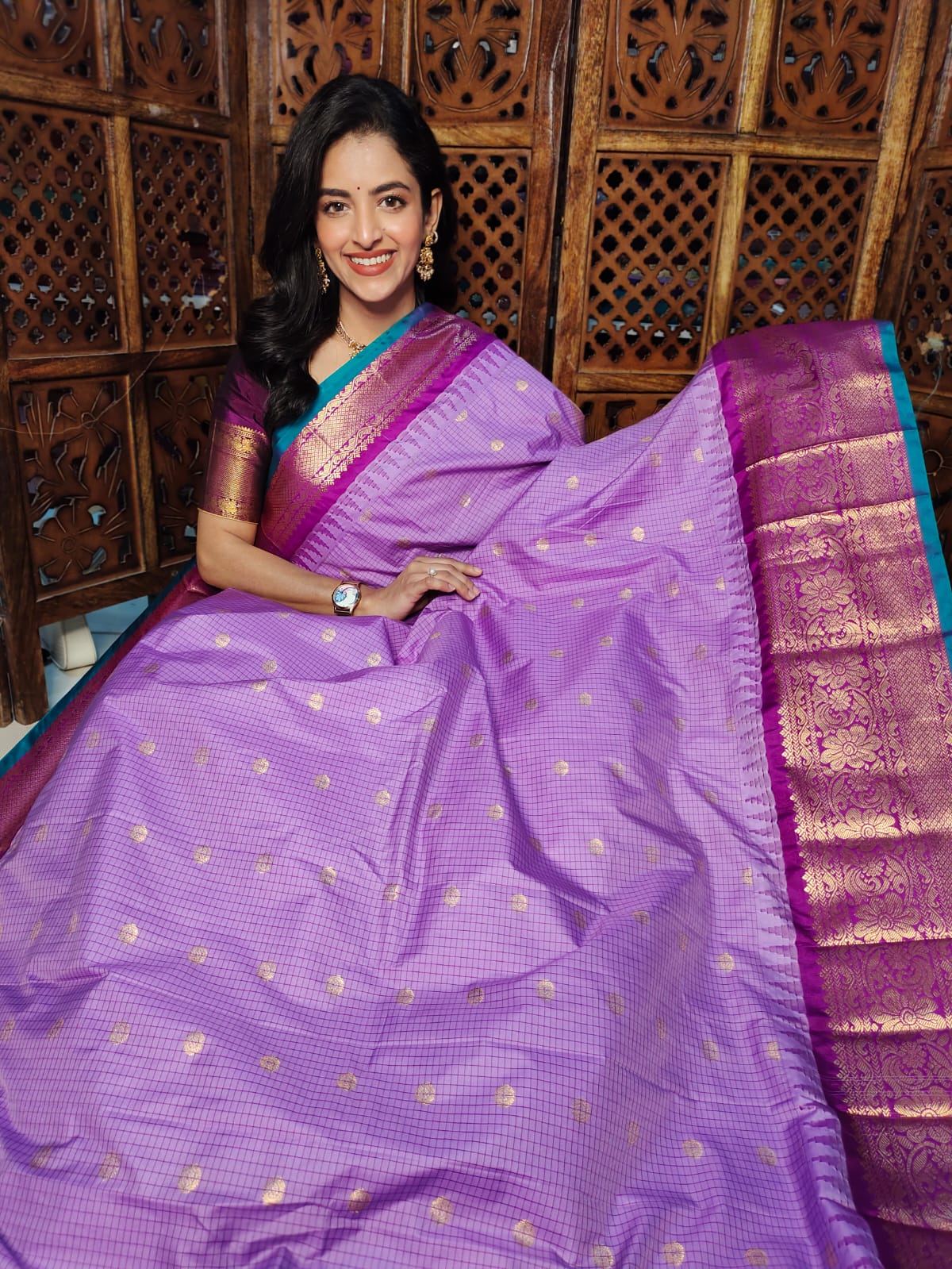 60% offer gadwal silk sarees