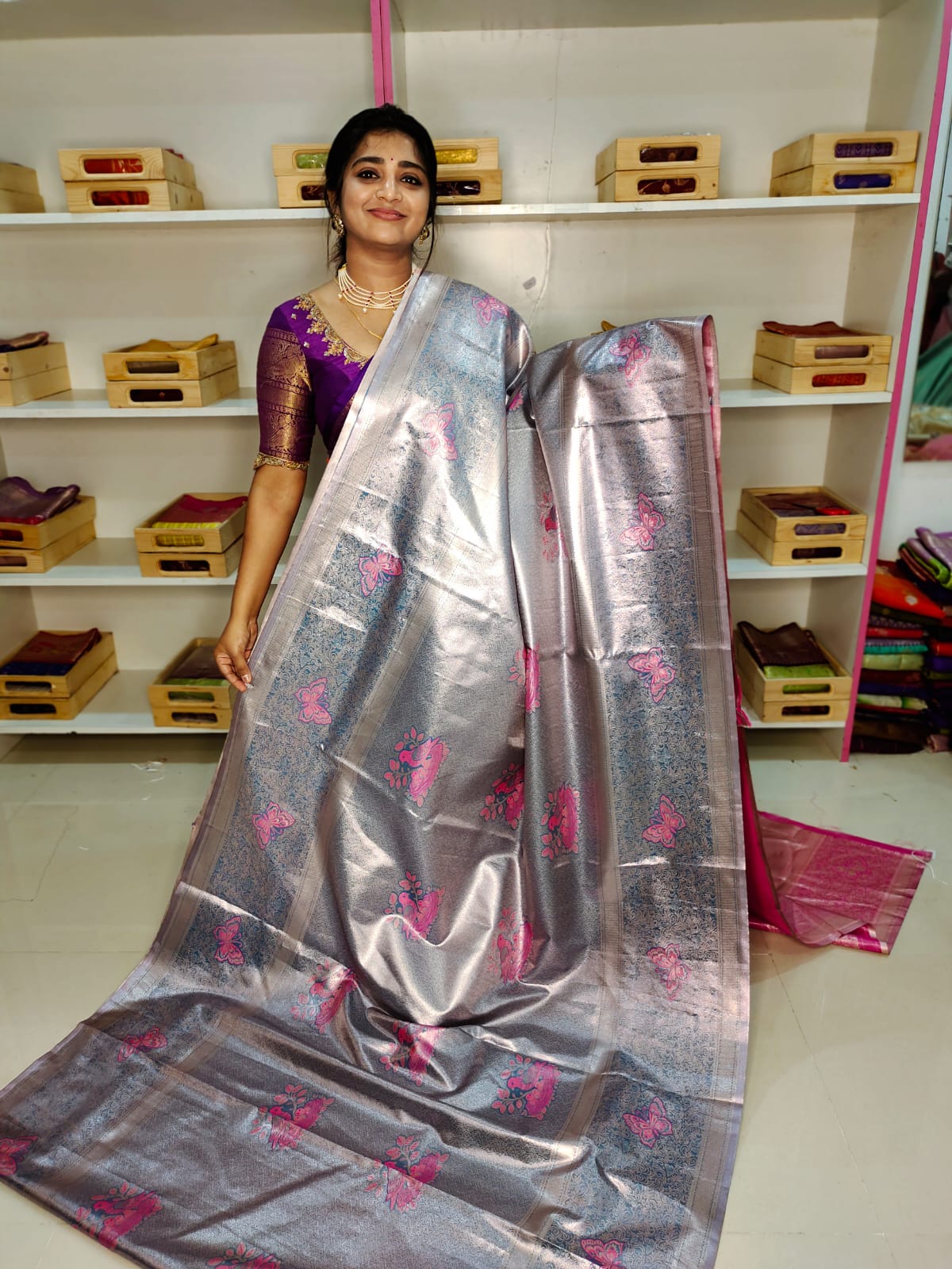 90% offer kanchi pattu collection
