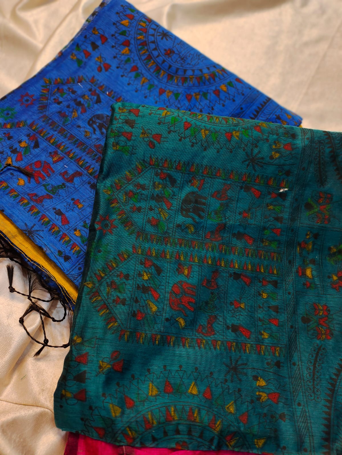 1+1 kadhi cotton saree