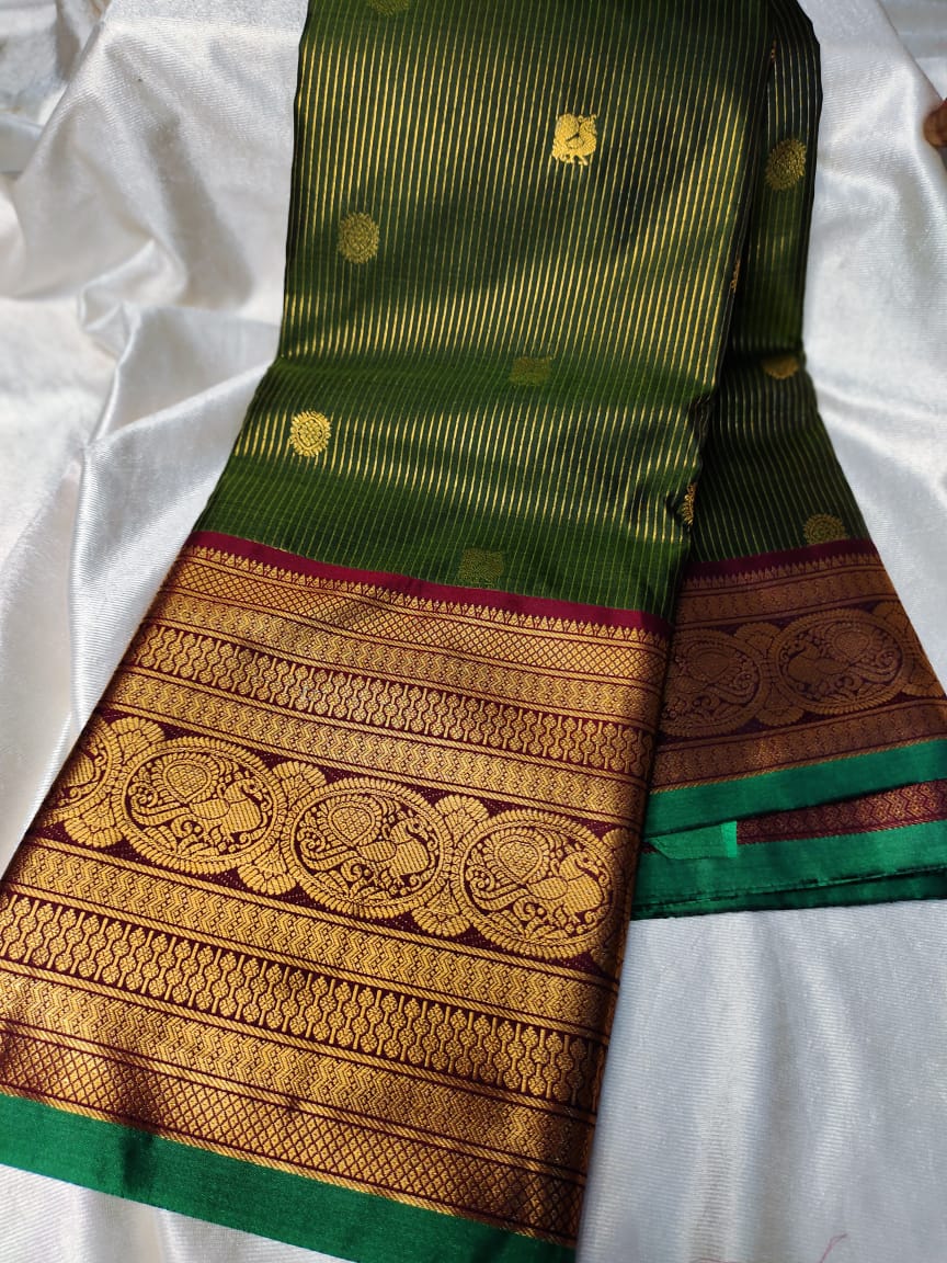 Vitange gadwal silk