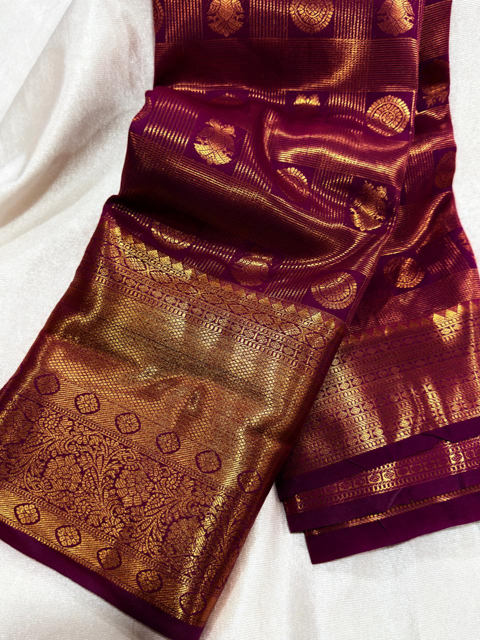 90% offer Kanchi pattu collection