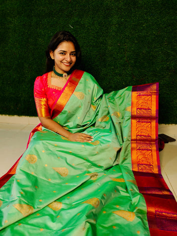 50% offer gadwal silk saree