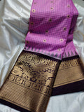 Ashadam gadwal silk saree