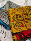 1+1 kadhi cotton saree