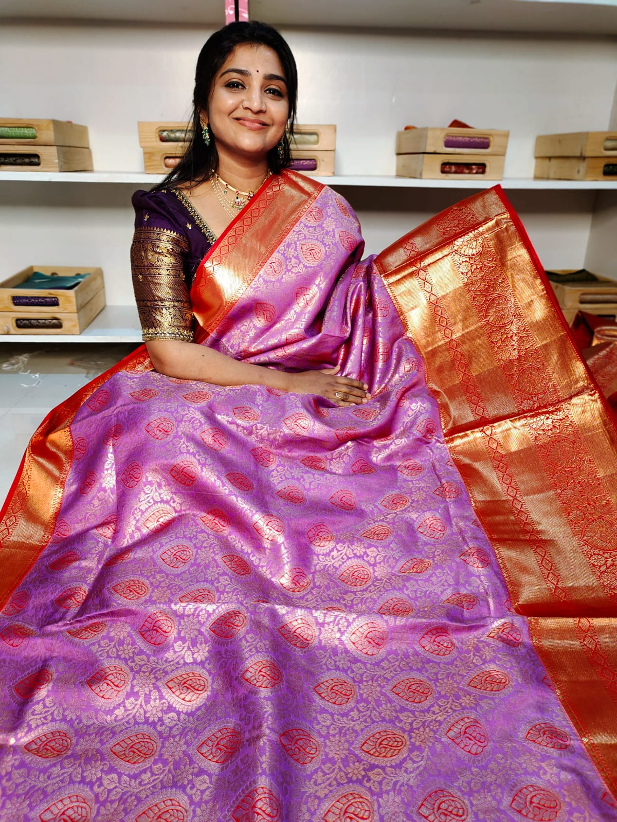 90% ఆఫర్ కంచి పట్టు సేకరణ