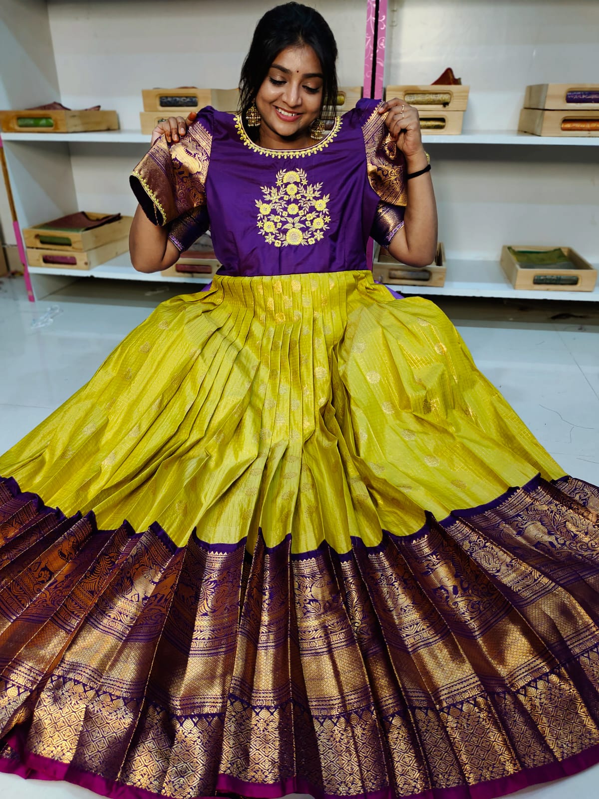 Gadwal frocks